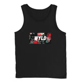 WYLD BLACK FLORAL TANK