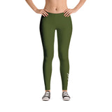 SYMPLY WYLD LEGGINGS - FOREST GREEN