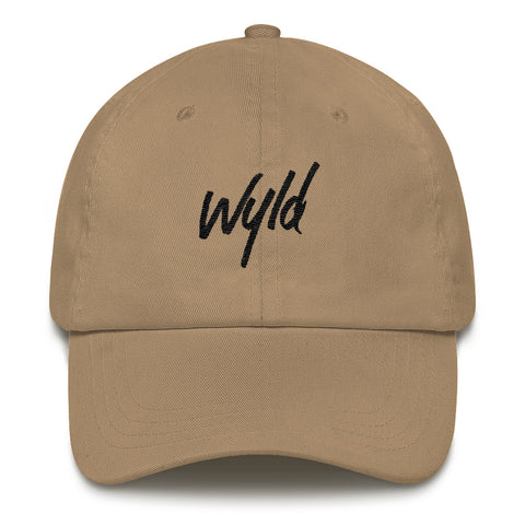 WYLD DAD HAT BLACK LOGO