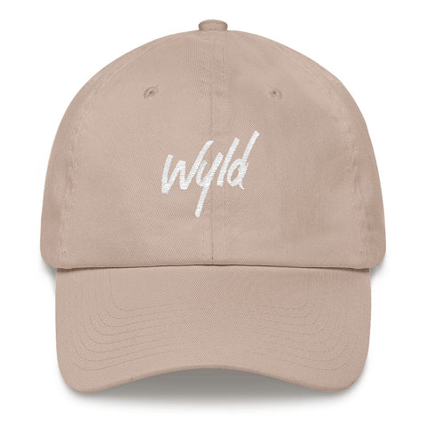 WYLD DAD HAT WHITE LOGO