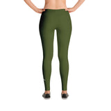 SYMPLY WYLD LEGGINGS - FOREST GREEN