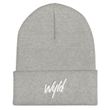 WYLD BEANIE WHITE LOGO