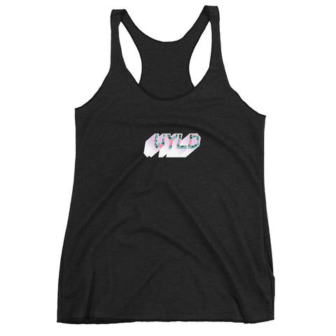 WYLD 3D FLORAL WOMENS TANK